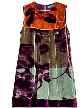ETRO Velvet Abstract Dress Casual Dress (view 2)