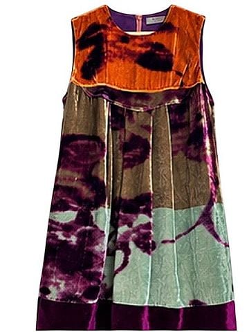 ETRO Velvet Abstract Dress Casual Dress (view 2)
