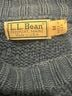 L.L.Bean Blue Wool Pullover Sweater Size M - photo 3