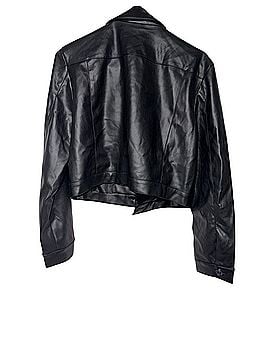 DKNY Faux Leather Jacket (view 2)