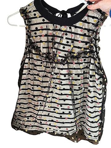 Anthropologie Polka Dot Sheer Camisole Tank Top (view 1)