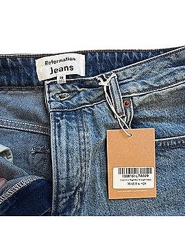 Reformation Liza Ultra High Rise Straight Jeans Jeans (view 2)