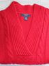 Chaps Solid Graphic Red Pullover Sweater Size L - photo 9