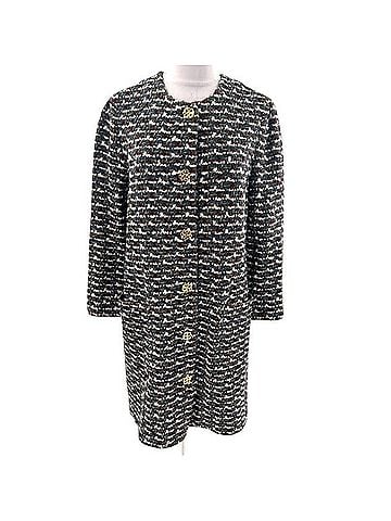 St. John Bouclé Tweed Longline Jacket Coat (view 1)