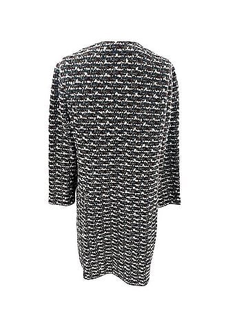 St. John Bouclé Tweed Longline Jacket Coat (view 2)