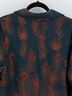Coldwater Creek 100% Wool Floral Multi Color Teal Orange Jacket Size 1X - photo 8