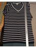 Talbots Stripes Blue White Pullover Sweater Size L (petite) - photo 6