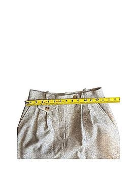 Orvis Wool Silk Herringbone Maxi Pencil Skirt Wool Skirt (view 2)
