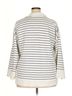 J.Crew 100% Cotton Stripes Ivory J.Crew Pullover Sweater Size XXL - photo 2