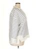 J.Crew 100% Cotton Stripes Ivory J.Crew Pullover Sweater Size XXL - photo 3