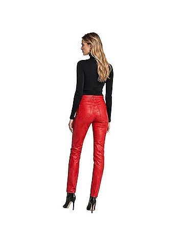 Zadig & Voltaire Phlame Cuir Froisse Leather Pants (view 2)