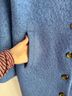 Sundance Floral Blue Coat Size XS - photo 3