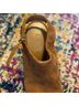 L.A.M.B. 100% Suede Brown Wedges Size 6 1/2 - photo 3