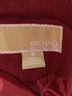 Michael Kors Red Coat Size M - photo 3