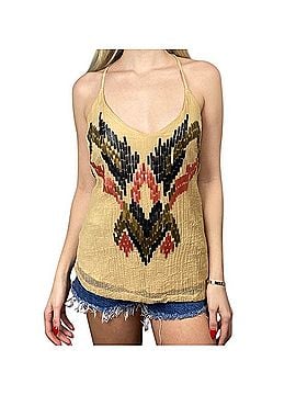 Ecote Beaded Halter Top Tank Top (view 1)