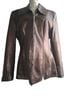 Grigio Brown Leather Jacket Size S - photo 1