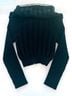 Y/Project SSENSE Exclusive Ruffle Necklace Wool Cardigan Cardigan - photo 14
