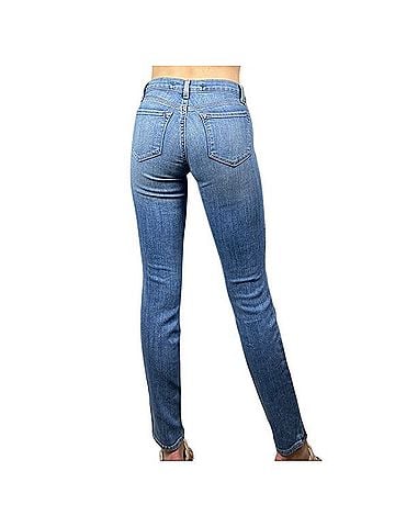 J Brand Skinny Leg Mid-Rise Jean Jeans (view 2)
