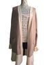 London Kaye Brown Ivory Coat Size M - photo 1