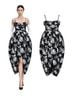 Ming Ma Floral Jacquard Cocoon Midi Dress Cocktail Dress - photo 1