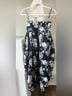 Ming Ma Floral Jacquard Cocoon Midi Dress Cocktail Dress - photo 3