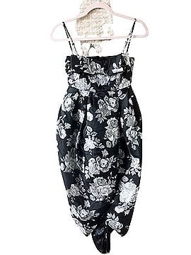 Ming Ma Floral Jacquard Cocoon Midi Dress Cocktail Dress (view 2)