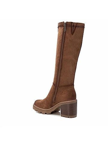 Refresh Women's Casual Suede Boots in Camel (view 2)