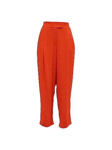 HUGO BOSS Hugo Boss Trousers in Orange Acetate (view 1)
