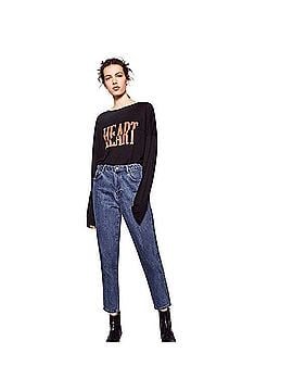 Zara High Rise Mom Jeans Jeans (view 1)
