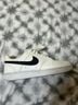 Nike White Black Sneakers Size 8 - photo 5