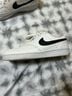 Nike White Black Sneakers Size 8 - photo 3
