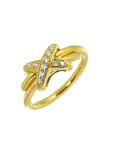 Chaumet Chaumet Jeux de Liens #50 Diamond Ring, 18K Yellow Gold (750) (view 1)