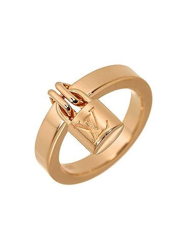 Louis Vuitton Louis Vuitton Lockit Ring #47, 18K Pink Gold (750) (view 1)