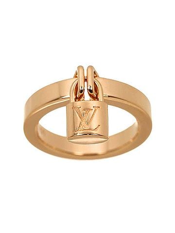 Louis Vuitton Louis Vuitton Lockit Ring #47, 18K Pink Gold (750) (view 2)
