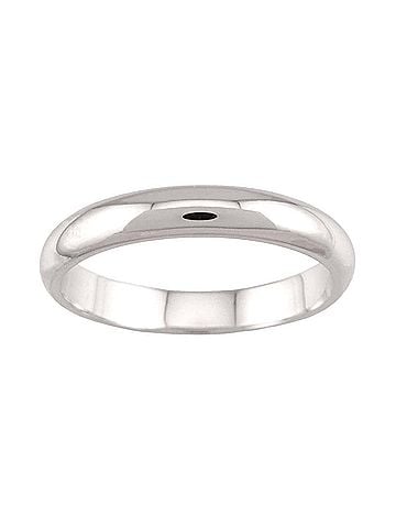 Cartier Cartier 1895 Classic Band Ring #58, 3.5mm wide, Platinum. (view 2)