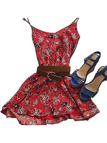 Ecote Easy Summer Camisole Dress Casual Dress (view 1)