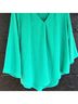 Michelle McDowell Teal Blouse Size L - photo 4