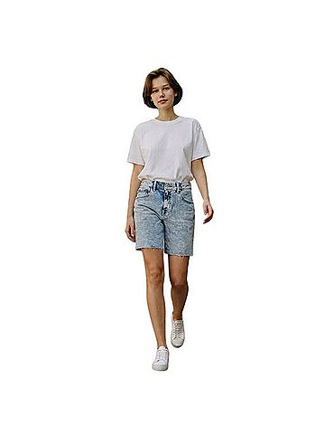 P Collection by AG Adriano Goldschmied Ex-Boyfriend Denim Shorts (view 1)
