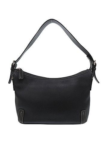 Burberry Burberry Nova Check Leather Black One-Shoulder Bag (0499BURBERRY) (view 1)