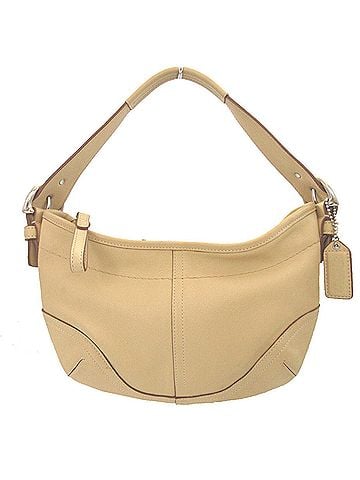 Coach Coach Old Hobo 9541 Leather Beige Shoulder Bag Handbag 0392COACH (view 1)