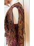 TOBI 100% Polyester Paisley Red Gold Black Brown Romper Size XS - photo 4