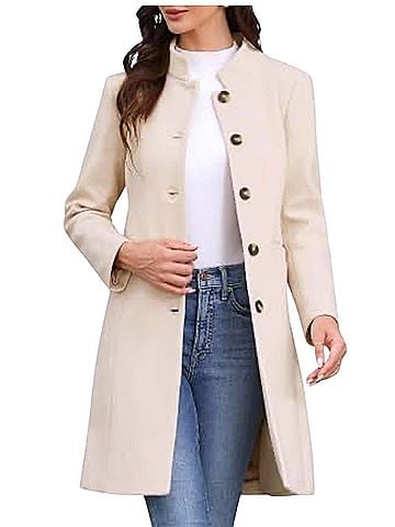 Allegra K Coat (view 1)