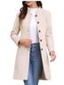Allegra K Ivory Coat Size XL - photo 1