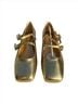 Cape Robbin Gold Heels Size 7 - photo 3