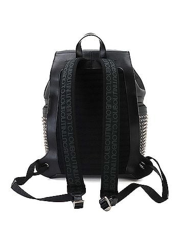 Christian Louboutin Christian Louboutin Explorer Funk Backpack, Leather, Black, Studded (view 2)