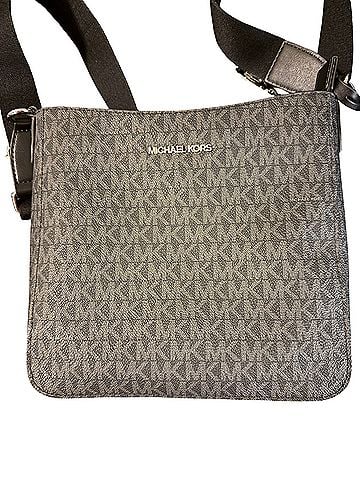 Michael Kors Leather Messenger (view 1)