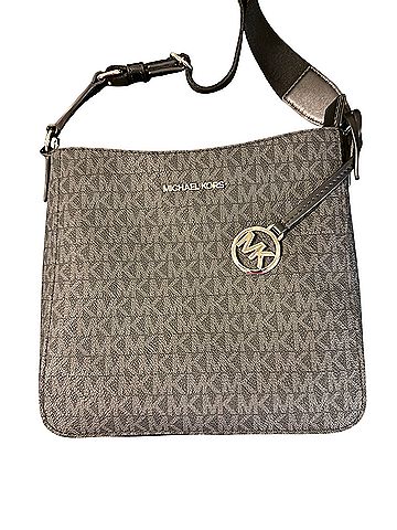 Michael Kors Leather Messenger (view 2)