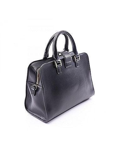 Yves Saint Laurent Yves Saint Laurent Saint Laurent Paris YSL line Baby Monogram Cabas 2-way handbag, leather, women's, black, 472466 (view 2)