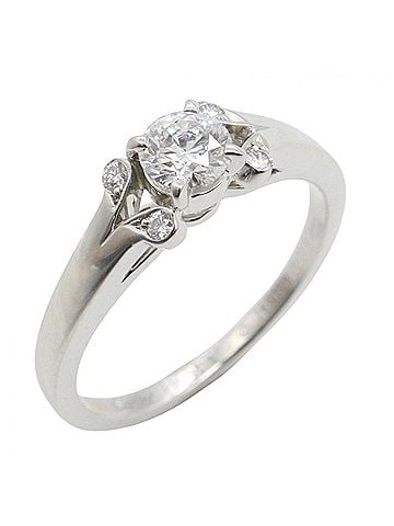 Cartier Cartier Ballerina Diamond Ring - Platinum (Pt900) Women's Silver/Clear Tone (view 1)