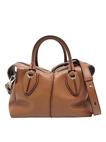 Tod's Tod's TOD’S D-Styling 2-Way Bag, Handbag/Shoulder Leather, Women's, Brown (view 1)